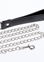 Taboom Leash w. Chain & PU-Leather Wrist-Loop