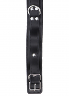 Taboom Collar w. D-Ring PU-Leather black