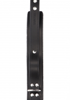 Taboom Collar w. D-Ring PU-Leather black