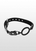 Taboom Ringknebel Silikon m. Kunstlederband schwarz