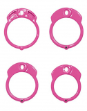 The-Vice penis cage mini pink escape-proof penis prison with ventilation openings 7/24 wearable cheap 2