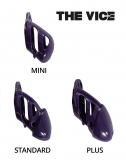 The-Vice Penis Chastity Cage Plus purple