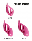 Gabbia per pene The-Vice standard rosa
