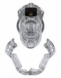 The-Vice Penis Chastity Cage Standard transparent inescapable Cock-Cage special anti-pullout Rings buy cheap