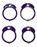 The-Vice Penis Chastity Cage Standard purple