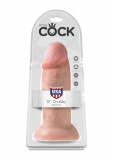 Strap-on dildo extra spesso King Cock Chubby 10 Inch pelle