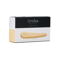 Acquista il vibratore Iroha Mikazuki con 4 modalità di vibrazione ricaricabile impermeabile giallo pastello da IROHA by TENGA