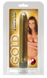 Vibrator klassisch goldfarben Golden Lover