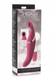 Vibrator Clit Sucker Shegasm Intense 2-in-1 double-ended Sex Toy with 12 Functions @each End from SHEGASM buy