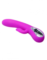 Vibrator w. Clit-Sucker Romance Sucking Silicone pink 12 Suction- & 12 Vibration-Functions by PRETTY LOVE buy cheap