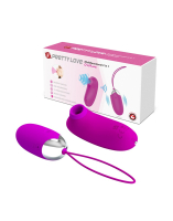 Vibro Egg & Remote w. Sucking Function Orthus TPE erotic Toy-Set Gesiha Ball & Remote by PRETTY LOVE buy cheap