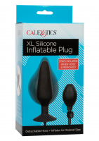 XL-Butt-Plug inflatable w. detachable Hose Silicone