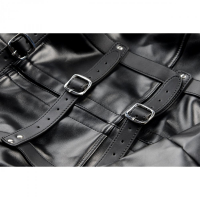 Straight Jacket w. Crotch Straps STRICT PU-Leather large